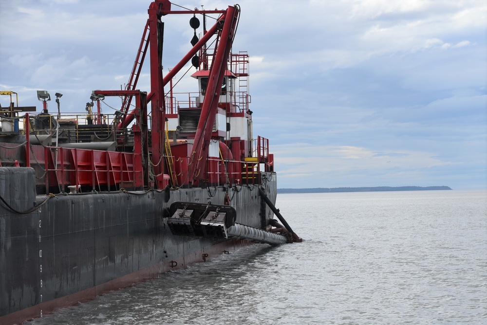 Army Engineers dredge the Port of Alaska