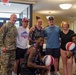 Harlem Globetrotters visit Team Moody