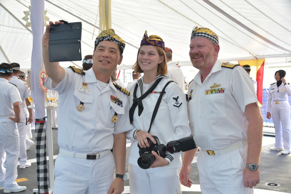 RIMPAC 2022 Participants Gather at Indonesian National Reception