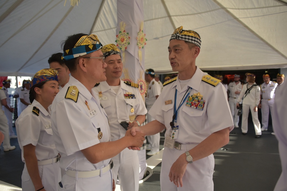 RIMPAC 2022 Participants Gather at Indonesian National Reception