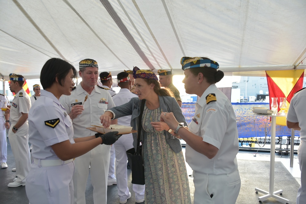 RIMPAC 2022 Participants Gather at Indonesian National Reception