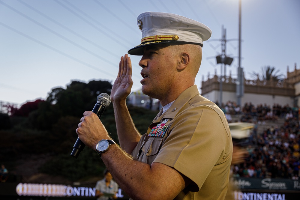 RS San Diego Future Marines Swear-In