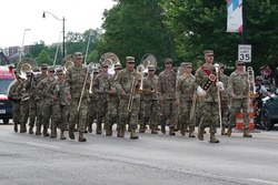 122nd Army Band marches in return of Red, White & BOOM! parade [Image 5 of 7]