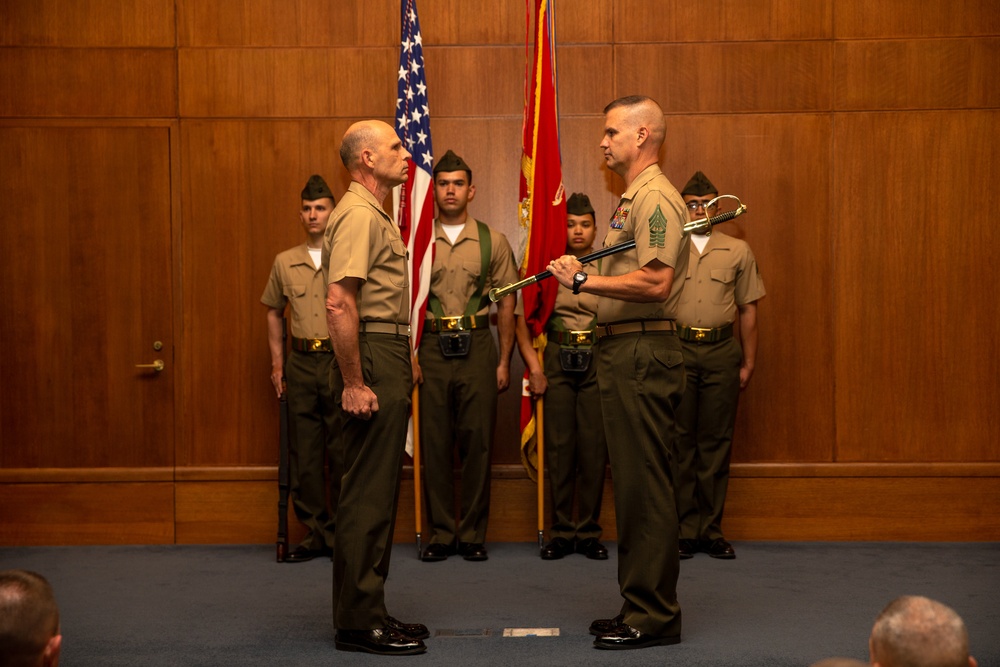 Training and Education Command Sergeant Major Appointment Ceremony