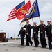 USS Hershel &quot;Woody&quot; Williams (ESB 4) holds a remembrance ceremony for the passing of namesake.