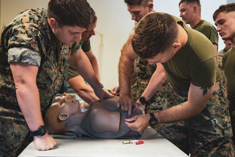 Expeditionary Medical Integration Course: Unified in keeping Marines in the fight