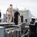 USS Hershel &quot;Woody&quot; Williams (ESB 4) holds a remembrance ceremony for the passing of namesake.