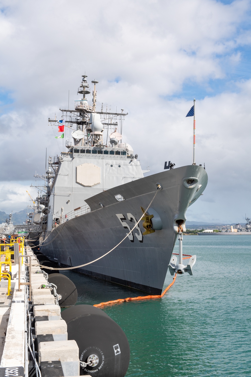 Portrait of USS Mobile Bay