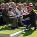 2nd Lt. William J. McGowan's Burial Ceremony at Normandy American Cemetery.