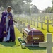 2nd Lt. William J. McGowan's Burial Ceremony at Normandy American Cemetery.