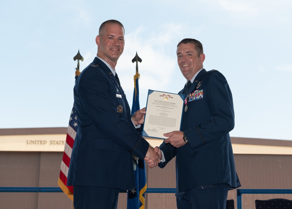 509th Communications Squadron change of command