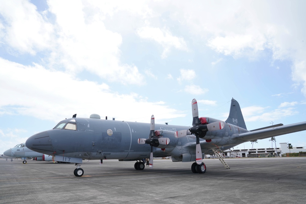 Royal Canadian Air Force P-3 at RIMPAC 2022