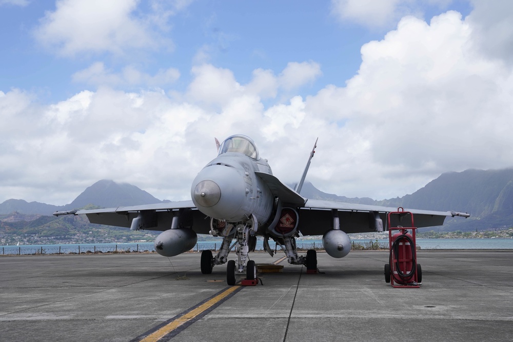 U.S. Marine Corps F/A-18 Hornet at RIMPAC 2022