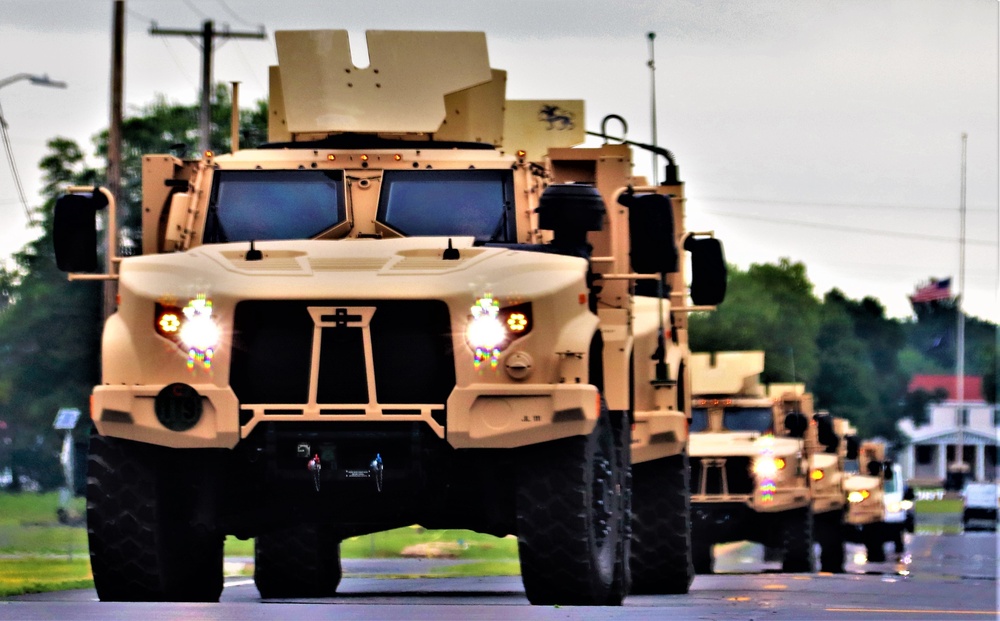 July 2022 training ops at Fort McCoy