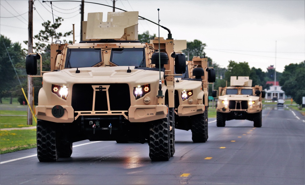 July 2022 training ops at Fort McCoy