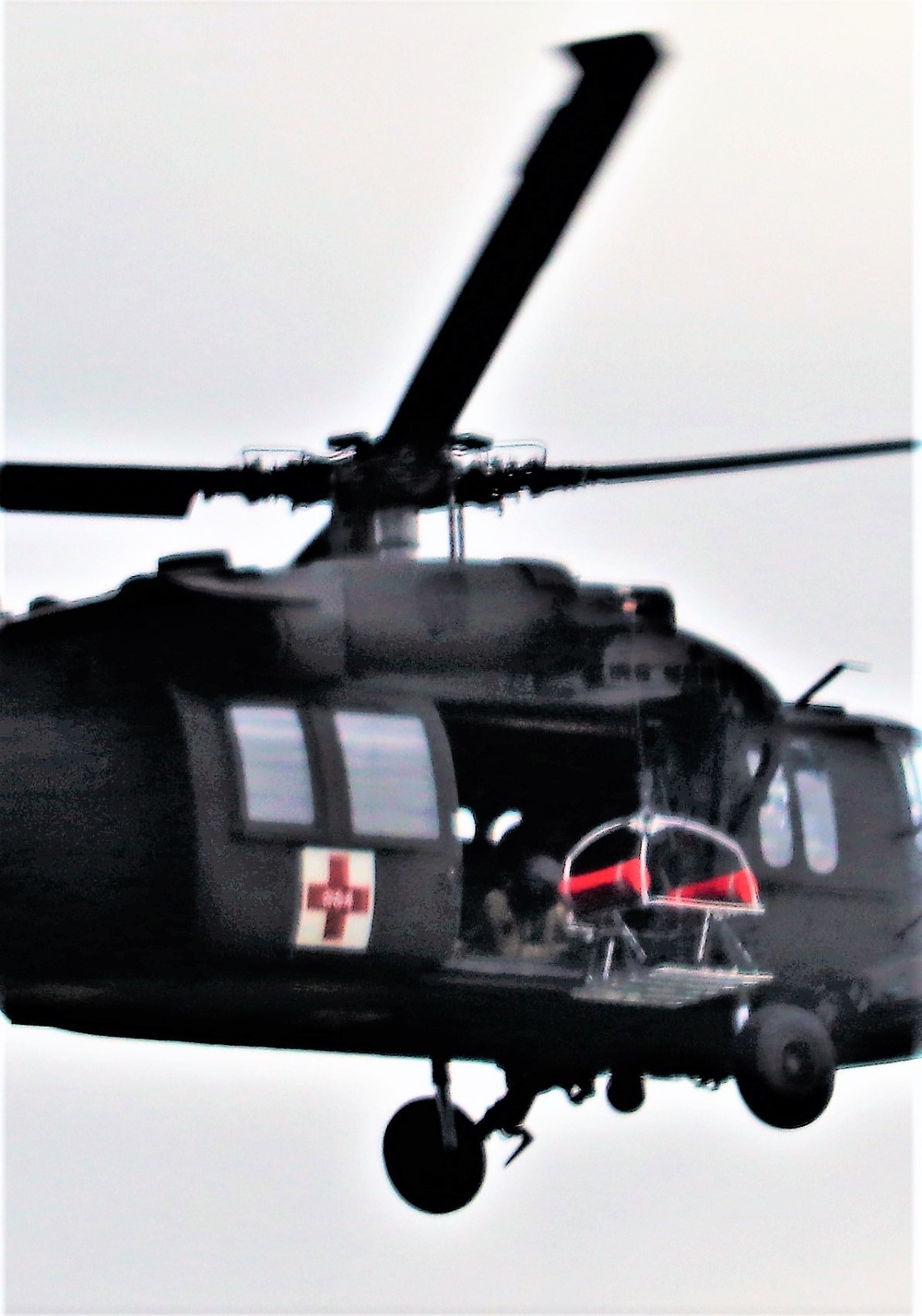 UH-60 Black Hawk crew training at Fort McCoy