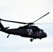 UH-60 Black Hawk crew training at Fort McCoy