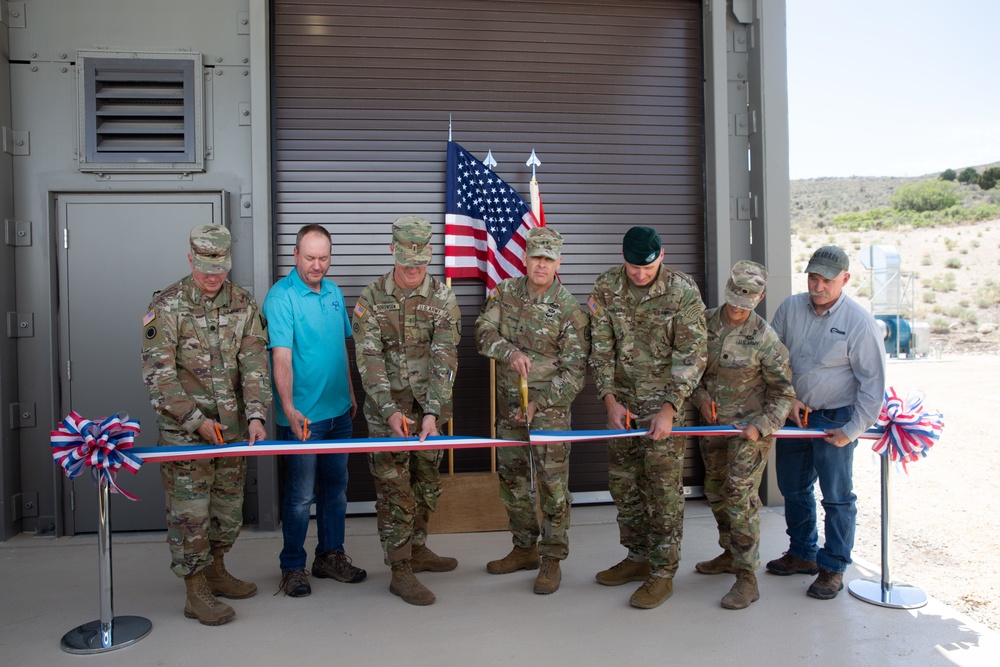 Utah National Guard opens new Special Operations Live-Fire Shoot House