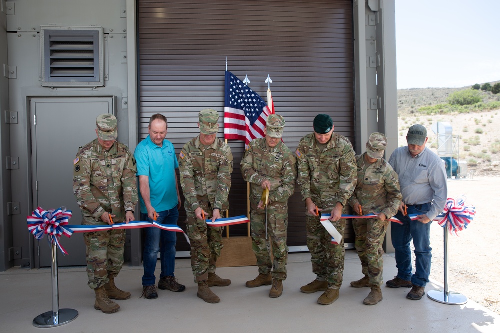 Utah National Guard opens new Special Operations Live-Fire Shoot House