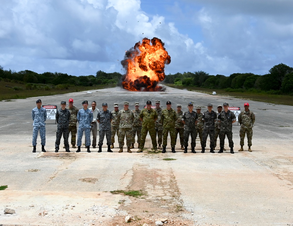 PACAF hosts Pacific Unity Multi-Lateral Civil Engineer KLE in Guam