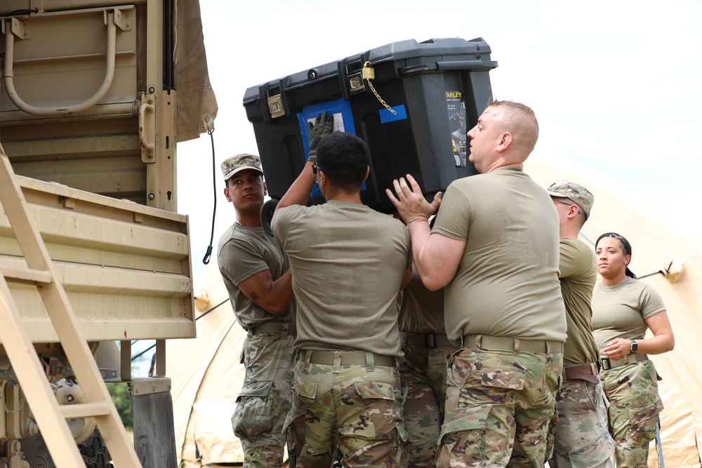 National Guard Engineers build HQ