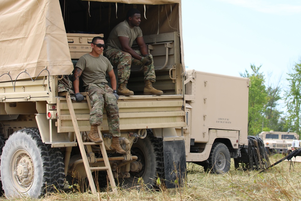 National Guard Engineers build HQ