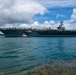 USS Abraham Lincoln Departs Pearl Harbor