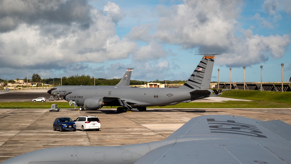 KC-135s at Andersen Air Force Base