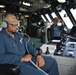 USS Billings OOD Stands Watch in the Pilot House