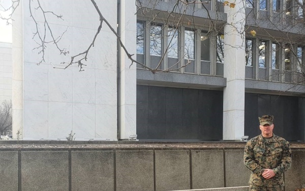 MRF-D CO Visits Canberra