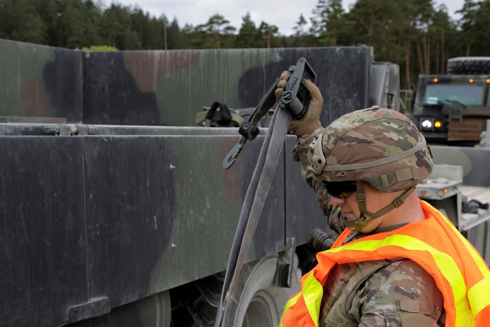 41st FAB Soldiers conduct loadex in preparation for DF22