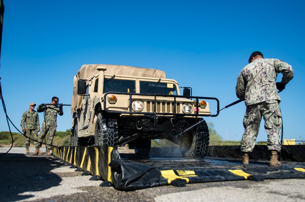 NMCB 133 Forward Deployed to Rota Spain