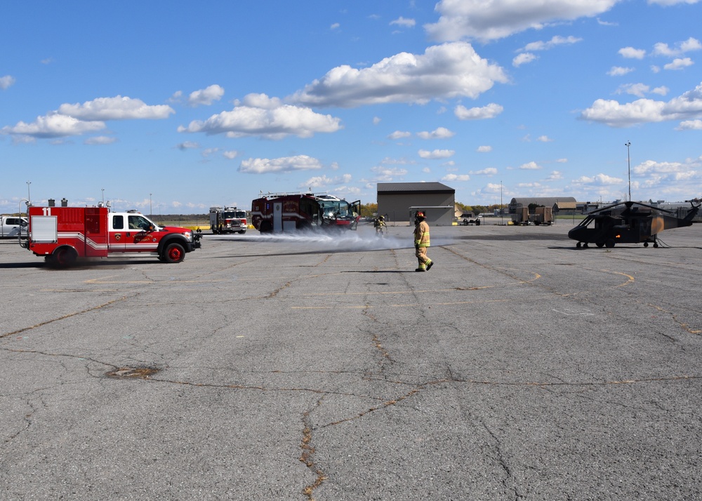 Hancock Field Provides Fire Support