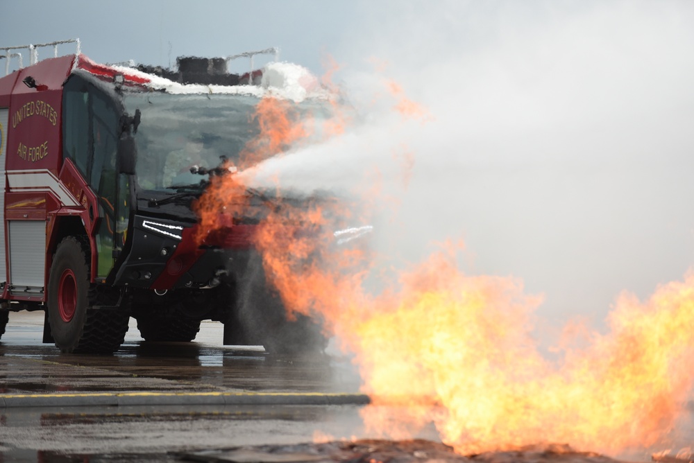 Hancock Field Provides Fire Support