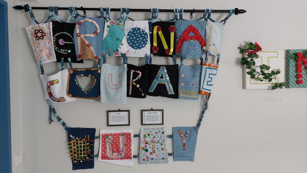 16th SB FRSA creates artwork of Army Values