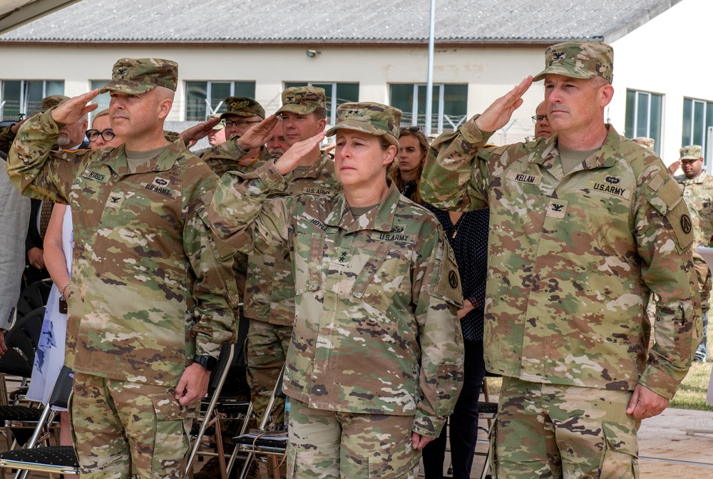 598th Transportation Brigade Change of Command