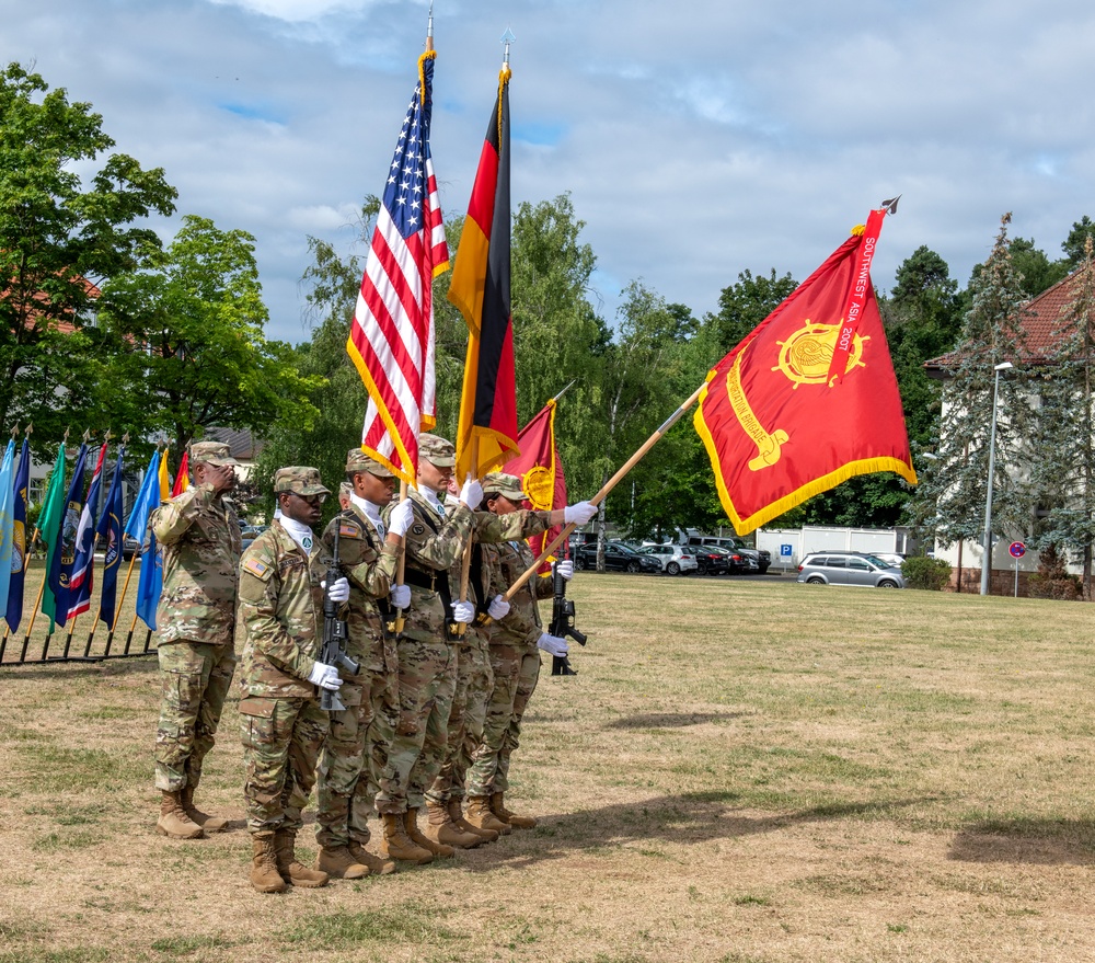 598th Transportation Brigade Change of Command