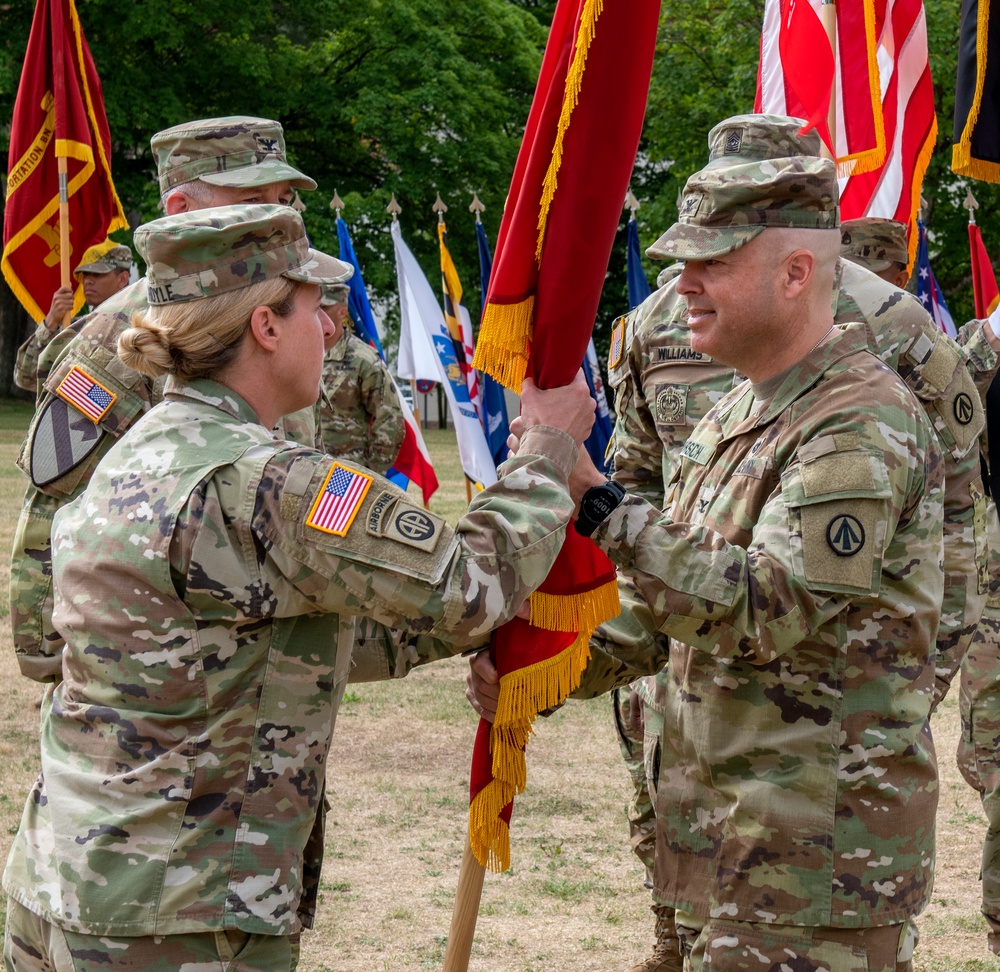 598th Transportation Brigade Change of Command