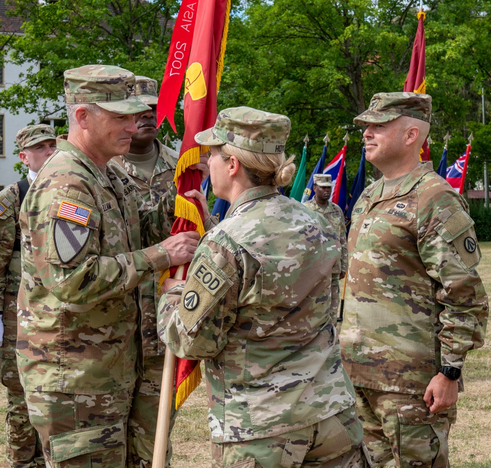 598th Transportation Brigade Change of Command