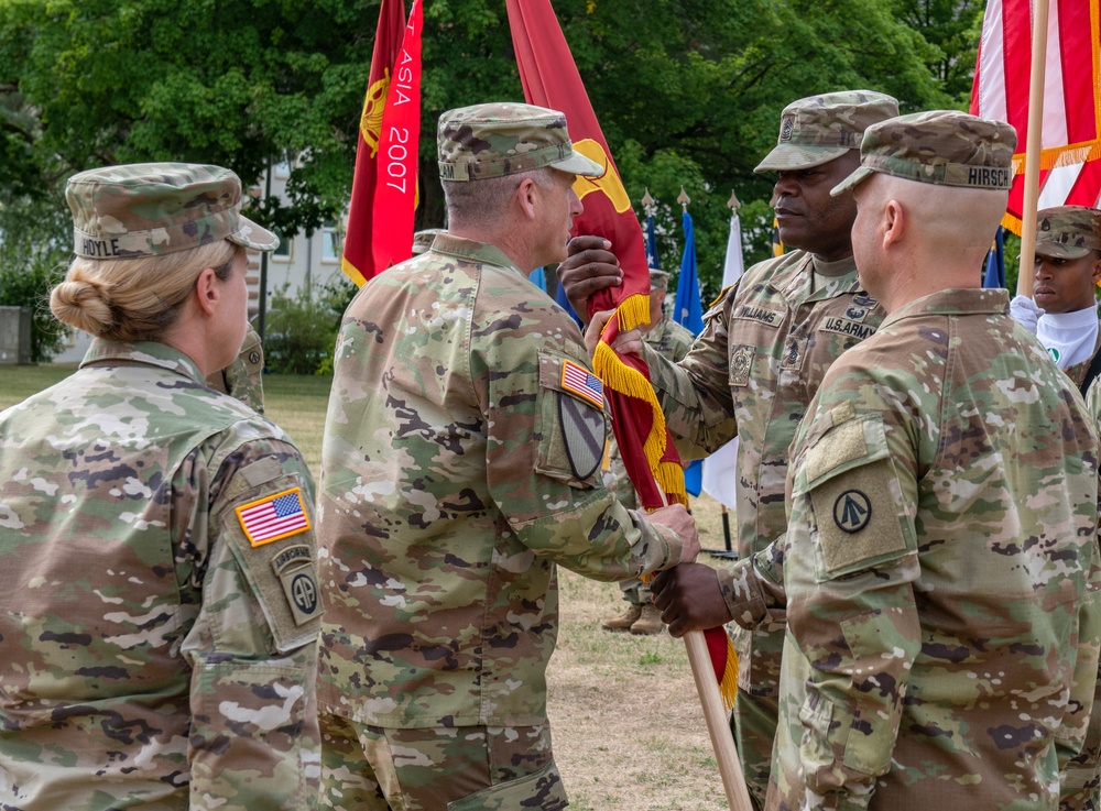 598th Transportation Brigade Change of Command