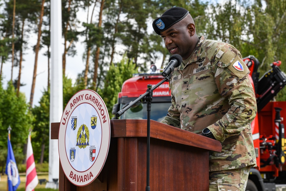 USAG Bavaria Change of Command