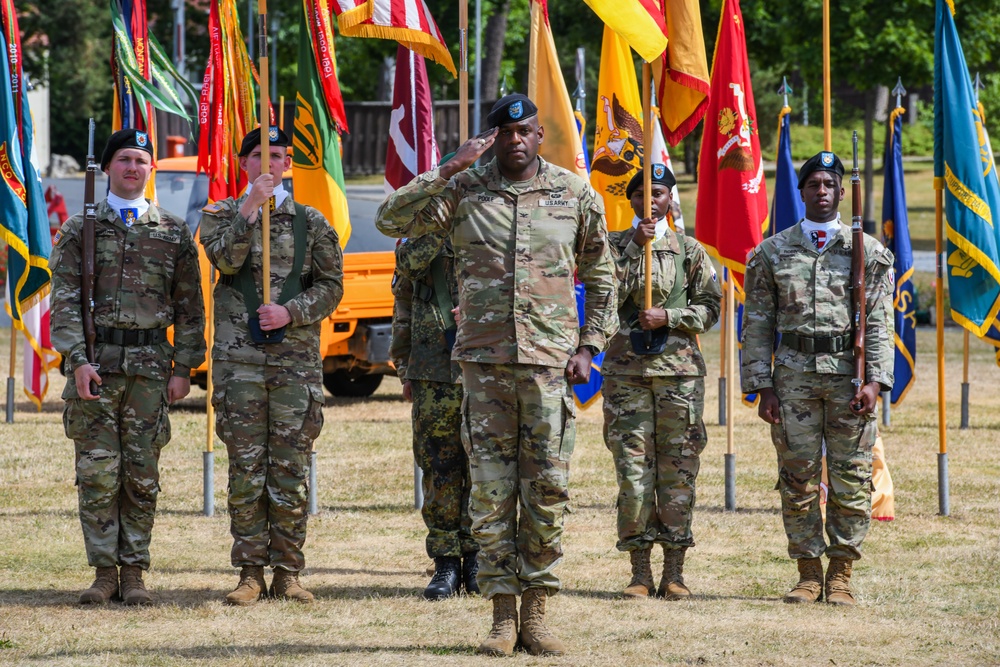 USAG Bavaria Change of Command