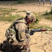 U.S. Soldiers, NATO eFP fire at the range at Latvia