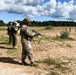 U.S. Soldiers, NATO eFP fire at the range at Latvia