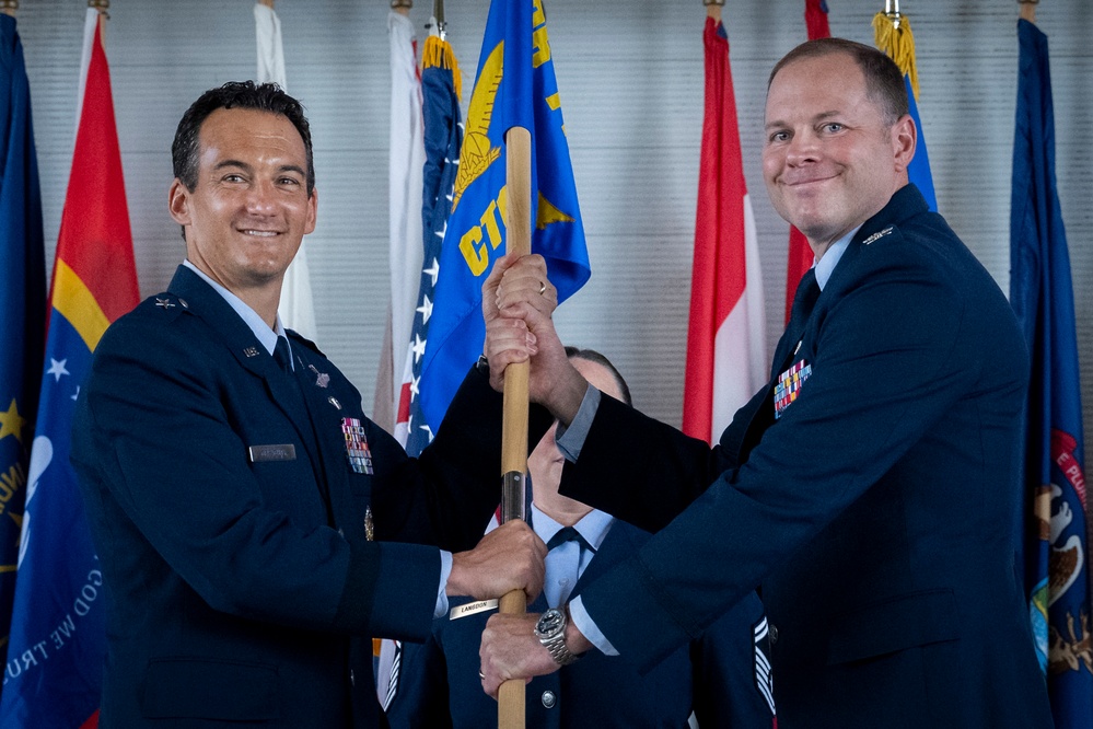 Cyberspace Test Group change of command