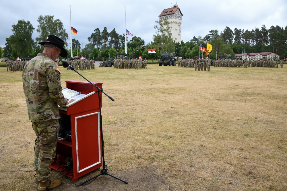 2CR RES Change of Command