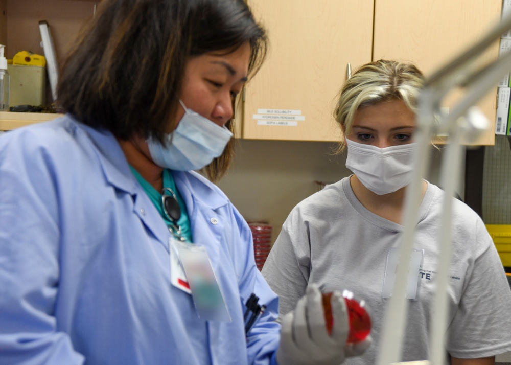 Students from Onslow County Summer Accelerator Program visit Naval Medical Center Camp Lejeune