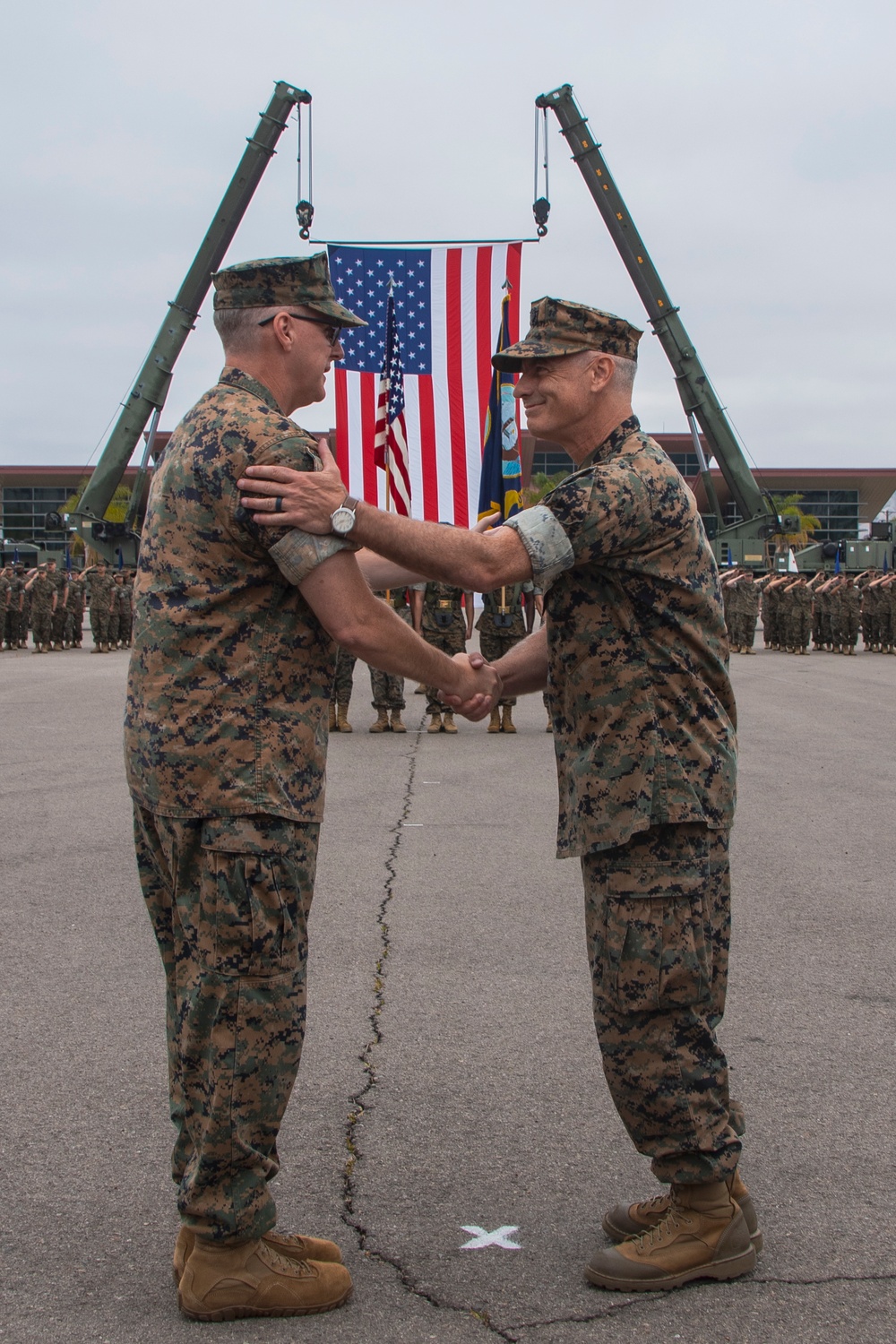 1st Medical Battalion Change of Command