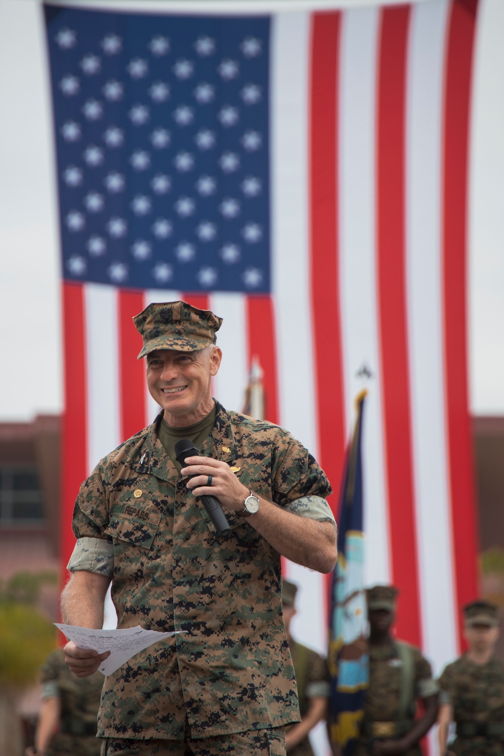 1st Medical Battalion Change of Command