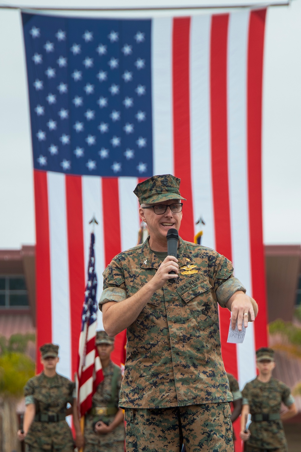 1st Medical Battalion Change of Command